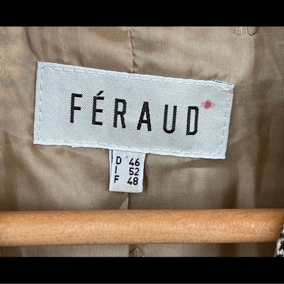 Feraud cashmere blazer jacket large - Picture 2 of 9